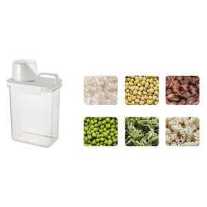 Conteneur alimentaire multifonctionnel personnalisable de 1,5 L et 2,5 L, hermétique, anti-fuite, écologique, anti-poussière, anti-humidité, pour le rangement dans la cuisine - Product Image 2