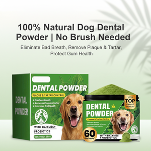 Polvo Dental Natural para Perros, Polvo Probiótico para Limpieza Dental, Previene la Placa y el Sarro, Refresca el <span class=keywords><strong>Aliento</strong></span>, Producto para el Cuidado Bucal <span class=keywords><strong>de</strong></span> Perros - Product Image 4