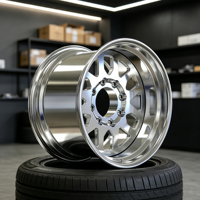Jantes en alliage forgé polies sur mesure, promotion spéciale GS, 18, 19, 20 pouces pour Dodge Cummins Heavy Duty Pickup Truck, jantes à profil profond.