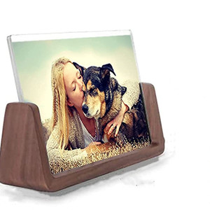 Wooden Photo Frame Customizable Modern Minimalist Style Large Size Tabletop Display - Product Image 2
