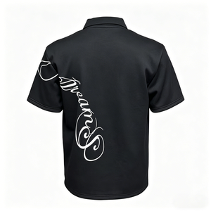 เสื้อโปโลชายคุณภาพสูงแบบสั่งทำพิเศษ แขนสั้น แห้งเร็ว ระบายอากาศได้ดี - Product Image 2