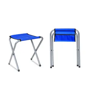 Mini Camping tragbaren Stuhl einfach zu lagern billige Metall Camping Stühle Picknick Stuhl Klapp hocker