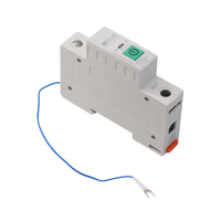 Interrupteur intelligent WiFi TUYA 1P + fil neutre, disjoncteur, télécommande, minuterie, compteur d'énergie KWH, protection contre les surtensions, interrupteur MCB 63A