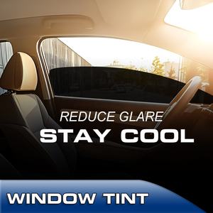 Rollo de Vinilo para Ventanas con Rechazo de Rayos UV del 98.7% y Bloqueo de Infrarrojos Alto, <span class=keywords><strong>5.1</strong></span>% VLT, Negro Teñido-05, 1 Año de Garantía, Nuevo Estilo - Product Image 6