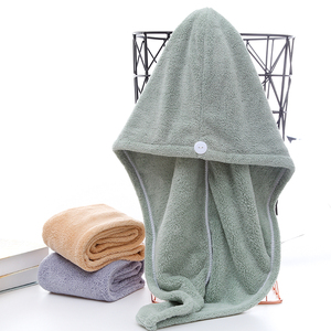 Strong Water Absorbent Quick Dry <strong>Microfibre</strong> <strong>Hair</strong> Towel <strong>Wrap</strong> for Women Turban - Product Image 3
