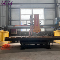 Pont 5 axes scie machine de découpe de pierre, granit, marbre, pierre frittée, machine de découpe de quartz