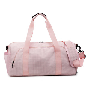 Sac de voyage léger personnalisé avec compartiment à chaussures et poche étanche, sac à fermeture éclair en Oxford tendance - Product Image 2