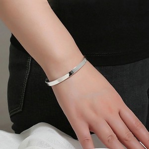 2025 Cuff Bracelet Blank <strong>Custom</strong> Stainless Steel Billet <strong>Jewelry</strong> Bangles Bracelets for Women Making <strong>Supplies</strong> Wholesale - Product Image 4