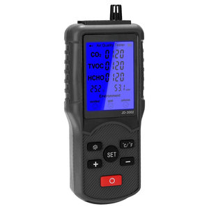 Analyseur numérique de CO2 et de TVOC JD-3002, testeur de qualité de l'air, technologie NDIR, dispositif de mesure de la température et de l'<span class=keywords><strong>humidité</strong></span> de haute précision - Product Image 1