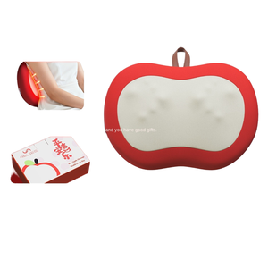 Regalo del Festival del Medio Otoño, almohada de masaje de fruta roja Shu, cojín para el hogar para Cervical, espalda, cintura, hombro, cuerpo de masaje de manzana - Product Image 5