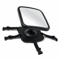 Miroir de voiture pour bébé grand angle, miroir d'observation orienté vers l'arrière pour la sécurité des nourrissons et des enfants dans le siège auto