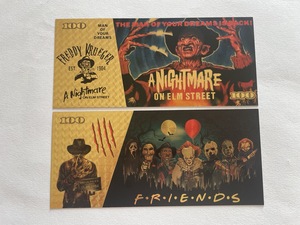 Novedades y recuerdos <span class=keywords><strong>de</strong></span> fiesta monetaria Billetes <span class=keywords><strong>de</strong></span> papel <span class=keywords><strong>de</strong></span> aluminio dorado con temática <span class=keywords><strong>de</strong></span> personajes <span class=keywords><strong>de</strong></span> <span class=keywords><strong>películas</strong></span> <span class=keywords><strong>de</strong></span> terror para favores <span class=keywords><strong>de</strong></span> fiesta <span class=keywords><strong>de</strong></span> Halloween y Pascua - Product Image 3