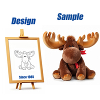 Produsen Merek Shengye, Mainan Boneka Rusa Plushie Ukuran 10 15 20 25cm, Produsen Mainan Boneka Hewan Lucu, Mainan Rusa Kecil yang Dapat Disesuaikan