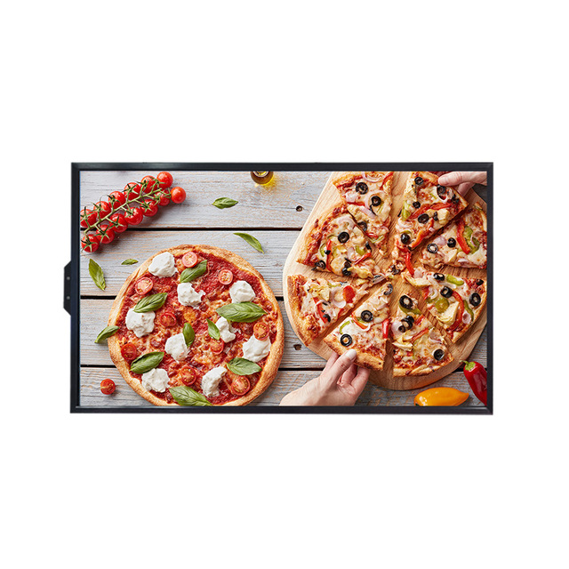 65" 75" Inch 2500-3000 Nit High Bright sunlight Readable LED LCD Monitors UHD TFT Display with WIFI Android OS for Semi-outdoor