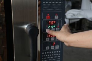 Forno a Convezione ad Aria Calda Commerciale, Forno Elettrico con Vapore per Preparare Pane, Biscotti e <span class=keywords><strong>Pizza</strong></span> - Product Image 2
