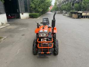 Мини-трактор с четырьмя колесами, дизельный, одноцилиндровый, для роторной обработки почвы, вспашки и посадки - Product Image 5