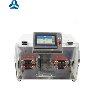 Automatic Wire Stripping And Cutting Machine YH-8030H Full Automatic Multi-core Wire Cutting Stripping Machine Cale Middle Strip