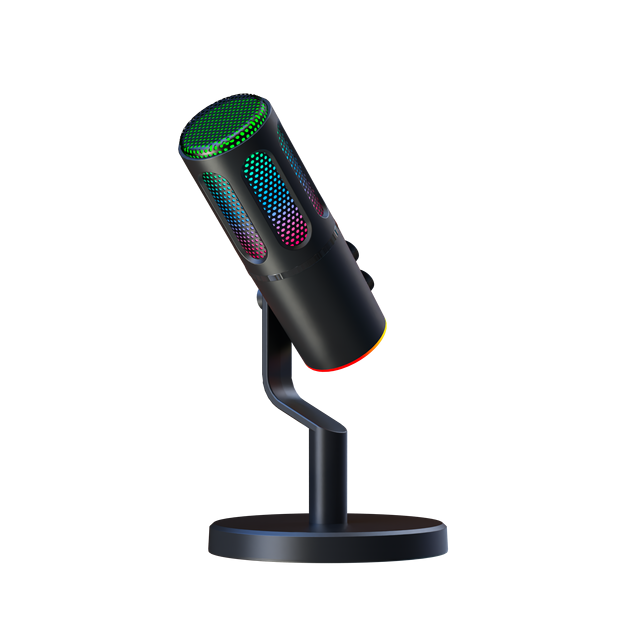 Newest SU8 Micro USB Condenser Desktop Microphone RGB Lighting Noise Cancelling 1 Year for Streaming Recording Online Meetings