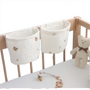 Articles pour bébé, literie, motif de dessin animé, sac de rangement pour lit de bébé, organisateur de couches, multifonctionnel, tête de lit pour nouveau-né, résistant à l'eau - Product Image 3