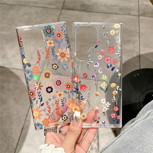 Nuove custodie per telefoni cellulari verniciate a fiori per Samsung <span class=keywords><strong>Galaxy</strong></span> A06 A34 A53 A16 A25 A35 A55 <span class=keywords><strong>S22</strong></span> S23 S24 S25 <span class=keywords><strong>Ultra</strong></span> - Product Image 5