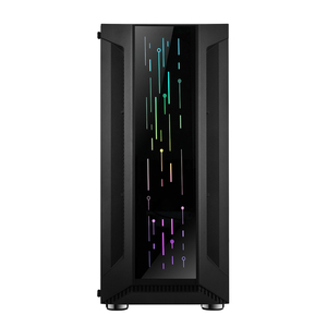 Gabinete de <span class=keywords><strong>PC</strong></span> para juegos AntarcChill Full Metal Mesh Front Panel Mid Tower Gamer con cubierta para fuente de alimentación ATX y ventana lateral. - Product Image 4