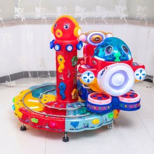 New Commercial Coin-Operated Plastic <b>Swing</b> Machine <b>Single</b> Person Venue Entertainment Equipment Guangzhou Dolphin Penguin Track - Product Image 2