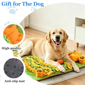 Nouveau tapis d'alimentation portable intérieur/extérieur 2023 pour animaux de compagnie, tapis de recherche de nourriture pour chiens - Product Image 3