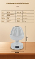 2025 lampes de Table de veilleuse rechargeables pour étude de chambre nouvel affichage électrique tactile Flexible caractéristiques simples batterie