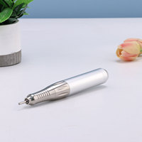 24V Pièce à main moteur sans noyau Vente en gros Perceuse à ongles électrique en forme de stylo USB Portable pour Nail Art Acrylique Nail Gel Remove