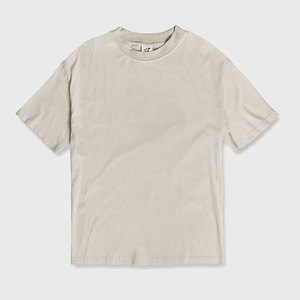 Streetwear Baggy Plain Blank Shirts 100% Cotton Oversized Tshirt Manufacturer Heavyweight <b>Drop</b> Shoulder Boxy T-Shirts Unisex - Product Image 5