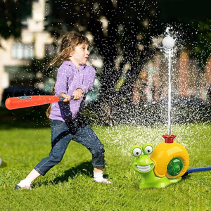 Jouets d'été d'extérieur pour enfants : hélicoptère aquatique, ensemble de baseball, jouet de jardin en forme d'escargot, de cactus et de poteau d'incendie - Product Image 5