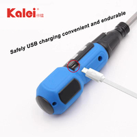 Ensemble d'outils électriques portables 3.6V Mini tournevis magnétique Tournevis électrique avec batterie au lithium Source sans fil et manuelle