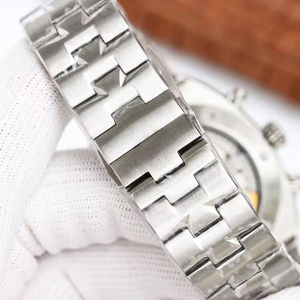 Reloj de negocios multifuncional de lujo personalizado con zafiro, reloj mecánico automático para hombre de acero inoxidable. - Product Image 3