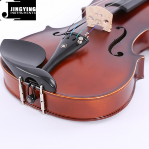 2024 Jingying Nhạc Cụ Dây, Bán Buôn JYVL-E600 Handmade Mun Phần Violin Hàn Quốc Matte Violin - Product Image 4