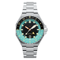 Reloj de Pulsera de Lujo GMT para Buceo para Hombre Automático Súper Luminoso Deportivo Resistente al Agua 300m