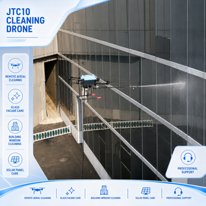 Drone de nettoyage JTC10 pour façades vitrées, panneaux solaires, entretien professionnel à distance - Product Image 1