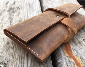 Okul kullanımı için kişiselleştirilmiş Retro deri kalemlik sevimli küçük kozmetik çantası - Product Image 2