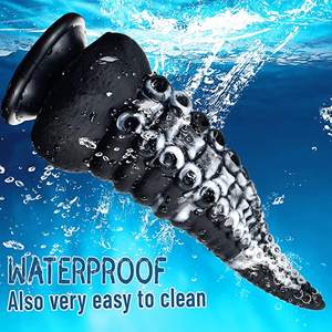 2022 Nieuwe Siliconen Enorme Penis Monster Dier Gigant Dildo 'S <span class=keywords><strong>Xxl</strong></span> Zwart - Product Image 4