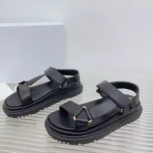 Verão 2023 Alta Qualidade Sandálias Plataforma Femme Designer Slides Luxo Senhoras Sandálias Mulheres Sapatos