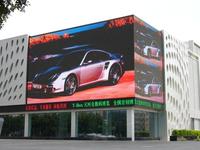 Guide Visuel Pilier Extérieur Panneau Publicitaire Double Face 6mm 8mm Pixel Pitch Panneau HD Étanche Écran D'affichage LED