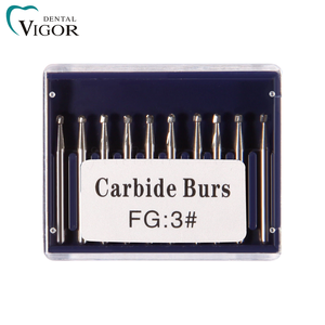 10 cái/hộp nha khoa FG <span class=keywords><strong>Carbide</strong></span> <span class=keywords><strong>burs</strong></span> Kit cho Nha khoa đánh bóng công cụ - Product Image 5
