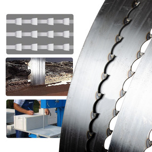 <span class=keywords><strong>Lame</strong></span> <span class=keywords><strong>de</strong></span> <span class=keywords><strong>scie</strong></span> <span class=keywords><strong>à</strong></span> <span class=keywords><strong>ruban</strong></span> TCT en <span class=keywords><strong>carbure</strong></span> <span class=keywords><strong>de</strong></span> tungstène <span class=keywords><strong>de</strong></span> 167 pouces pour le travail du bois dur, idéale pour les scieries et les Wood Mizer LT15 - Product Image 5