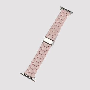 Candy Rainbow Strap para <span class=keywords><strong>Apple</strong></span> <span class=keywords><strong>Watch</strong></span> Ultra 2 49mm 7 8 41/45mm Pulsera acrílica de moda para IWatch Series 9 SE 6 5 4 42/38/40/44mm - Product Image 3