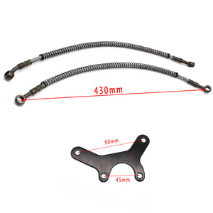 Kit de Enfriador de Aceite Zuqing para Sistema de Refrigeración de Motocicletas con Manguera y Soporte de Montaje OC106 - Product Image 5