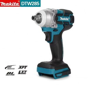Herramientas Eléctricas Ligeras para Bricolaje, Instalación de Muebles y Reparaciones de Garaje, Llave de Impacto Inalámbrica <span class=keywords><strong>Makita</strong></span> de 1/2 Pulgada, <span class=keywords><strong>18V</strong></span>, Sin Escobillas, para Uso Doméstico - Product Image 1