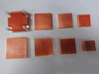 Copper Cooling Heatsink Instrument Platform Chip Radiator 40*40*11mm Heat Sink Radiator for Electronics/PCB Board