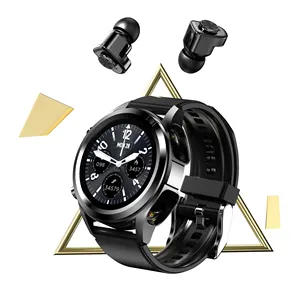 Hot Selling Smartwatch JM03 Tws Oortelefoon 1.28 Inch Tft Full Touch Ronde Screen 24H Continue Hartslag Smart Horloge reloj