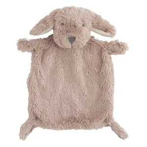 超柔毛绒兔子婴儿毛毯毛绒动物婴儿被子