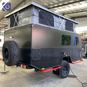 CAMPTRL Petite caravane de camping tout-terrain de luxe, conforme aux normes australiennes, en aluminium, pour voyages en plein air - Product Image 3