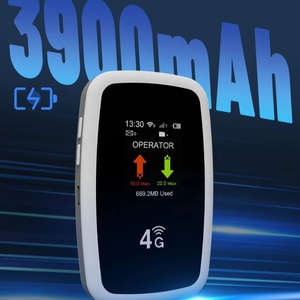 Chất lượng cao 4G LTE 3900mAh esim Router xách tay 4G mifis di động hotspot Modem 300Mbps Max Lan dữ liệu 2.4G tường lửa văn phòng sử dụng - Product Image 3